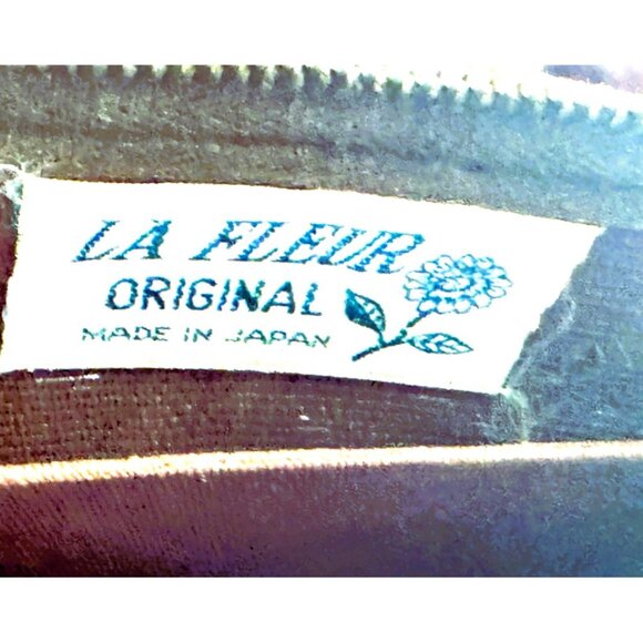 Vintage La Fleur Retro Beaded Wood Shoulder Bag - Picture 6 of 6